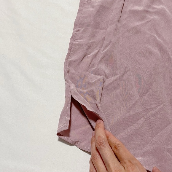 3/4 Sleeve 100% Silk Blouse - Picture 5 of 10